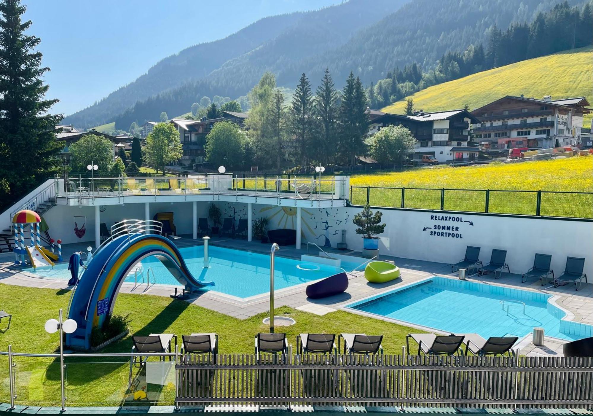 Wellness- Und Familienhotel Egger Saalbach-Hinterglemm Exterior foto