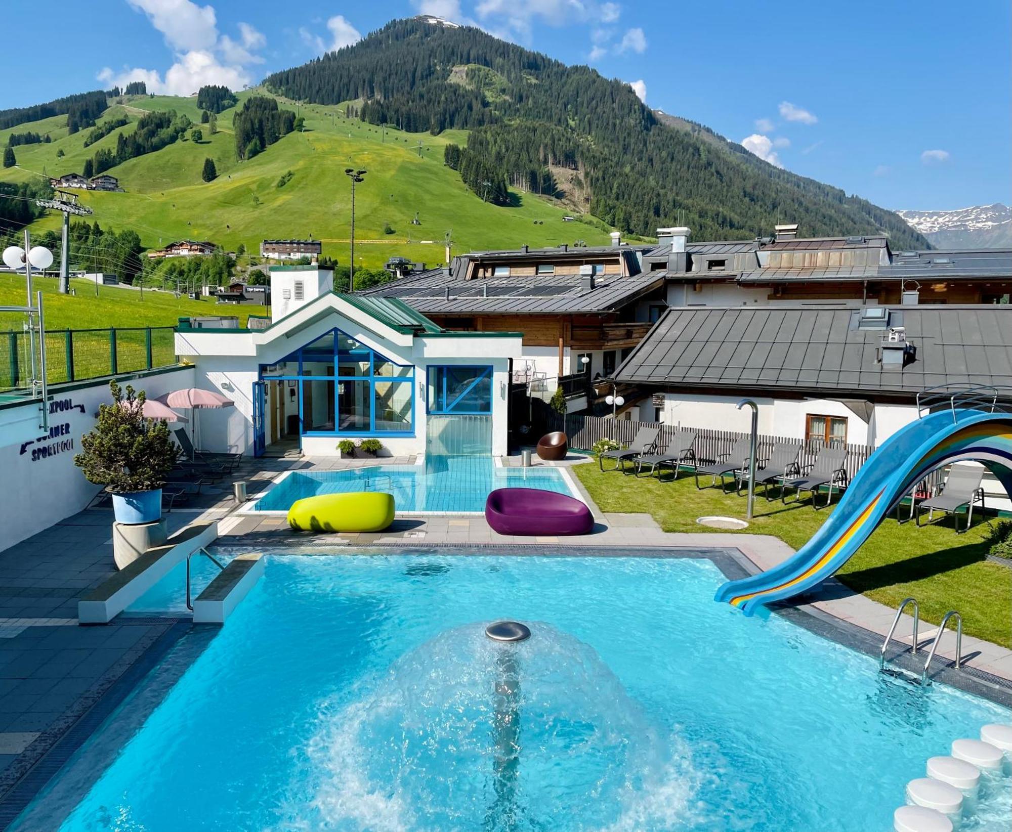 Wellness- Und Familienhotel Egger Saalbach-Hinterglemm Exterior foto