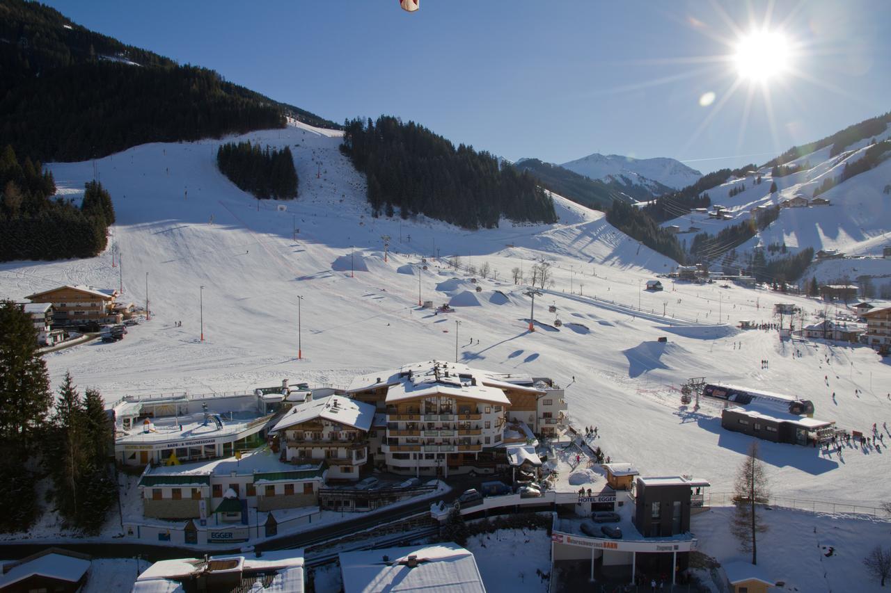 Wellness- Und Familienhotel Egger Saalbach-Hinterglemm Exterior foto